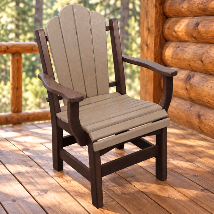 Meadow Petal Arm Chair — Outdoor Poly