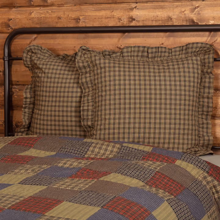 Cedar Ridge Plaid Euro Sham