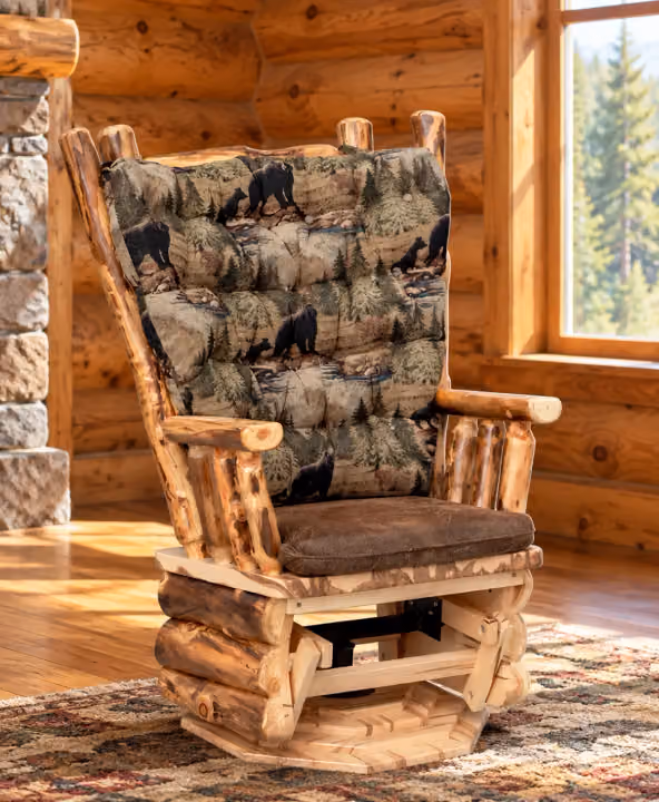 Clearwater Aspen Four-Post Glider