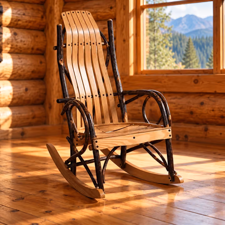Forest Bend Hickory Child Size Rocker