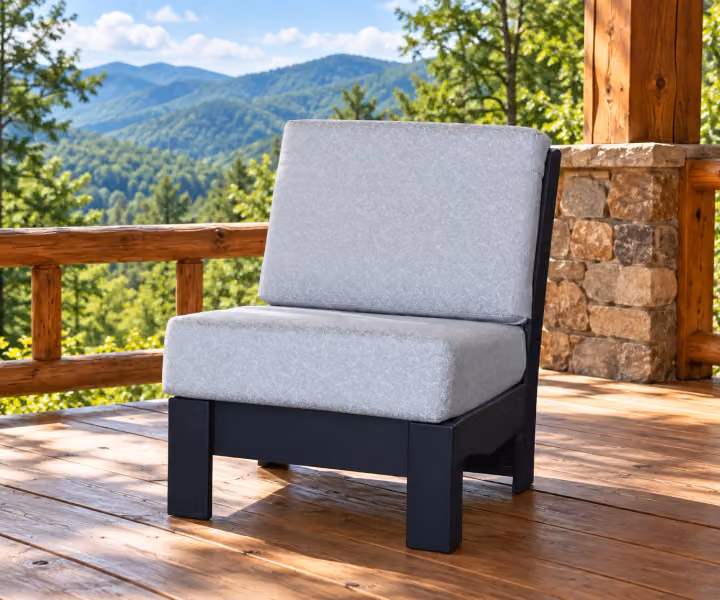 Willow Bay Poly Armless Chair