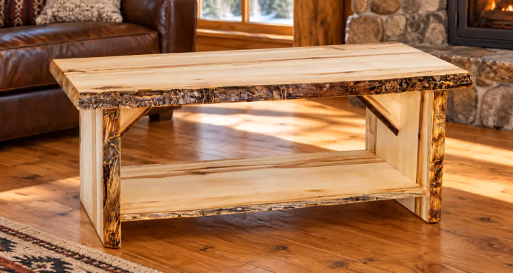 Hearthside Live Edge Haven Coffee Table