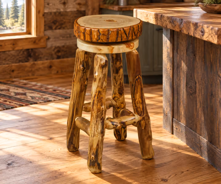 Hearthside Briar Summit Swivel Bar Stool