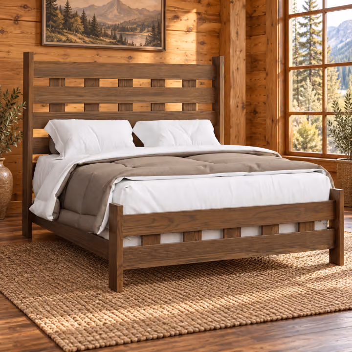 Prairie Crest Panel Bed