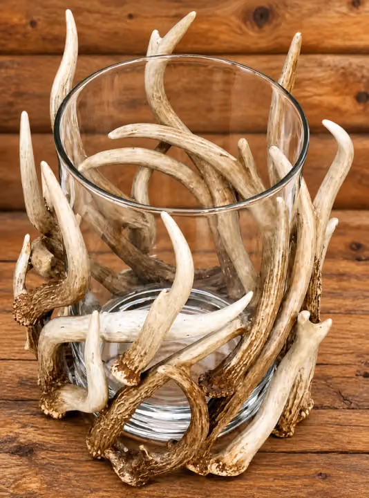 Branchwater Antler Vase