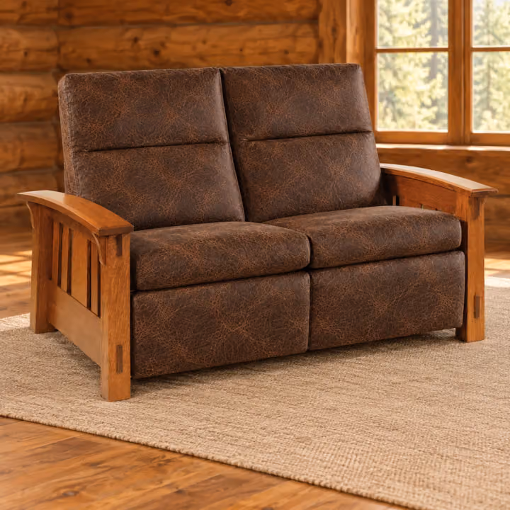 Canyon Forge Wall-Hugger Loveseat Recliner