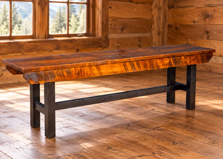 Maple Gap Rough-sawn Maple Dining Bench