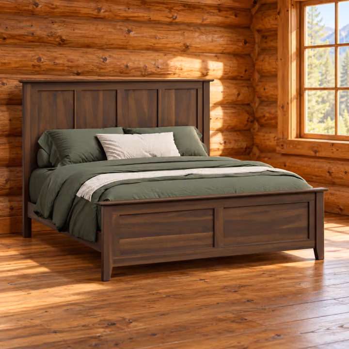 Willowbank Raised-Panel Bed