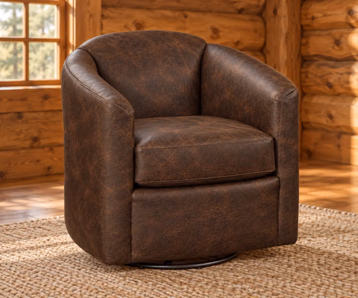 Cedar Landing Swivel Glider Chair