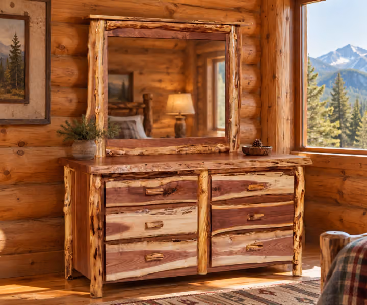 Hearthside Alder Peak 6 Drawer Dresser