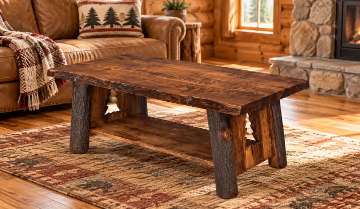 Ridgeline Maple Live-Edge Coffee Table