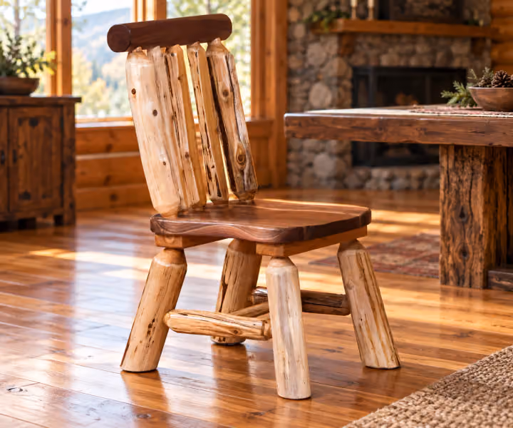 Cedar Hollow White Cedar & Black Walnut Side Chair