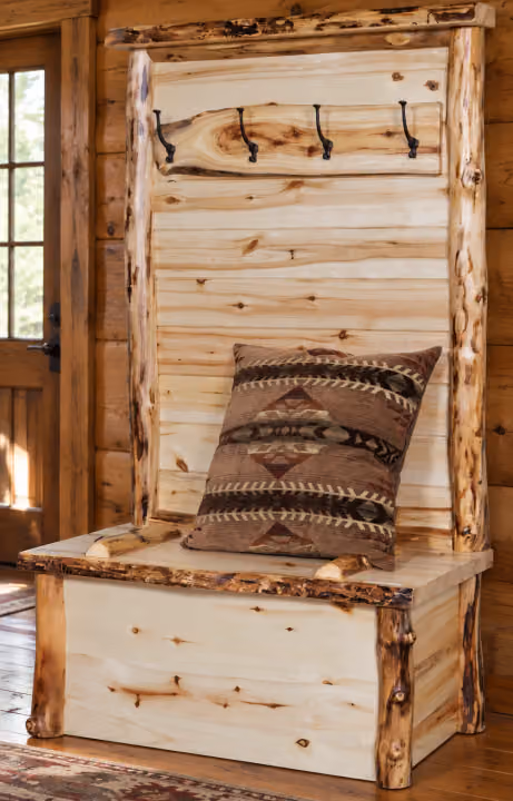 Hearthside Aspen Hall Bench with Storage