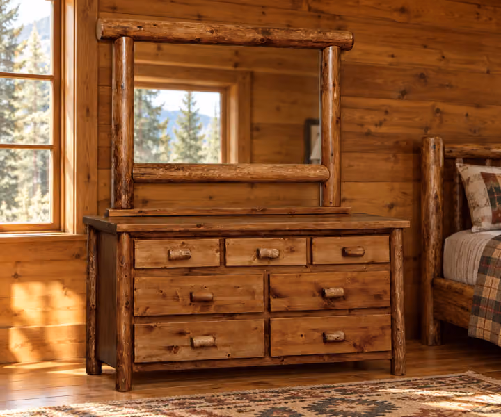 Hearthside Silver Shore 7 Drawer Dresser