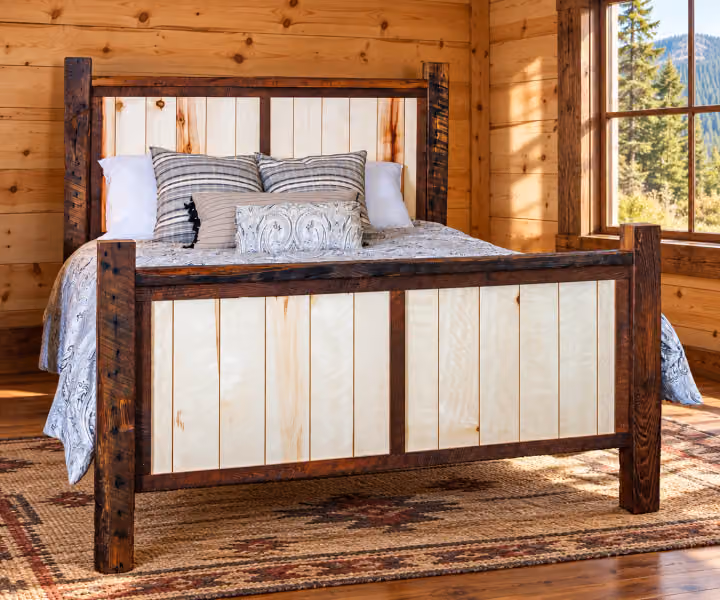 Hearthside Barnwood Crossing Bed
