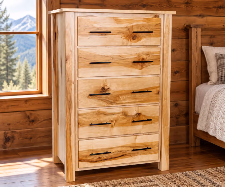 Hearthside Timber Bend 5 Drawer Chest