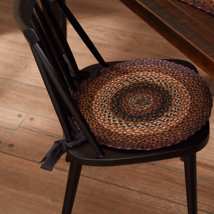 Beckham Braided Jute Round Chair Pad