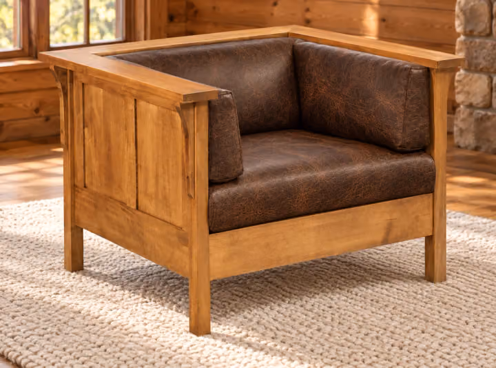 Cedar Crossing Panel Chair