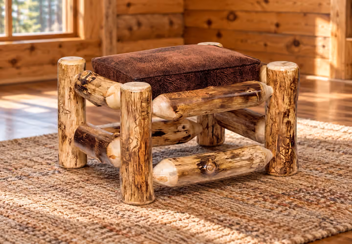 Clearwater Aspen Ottoman