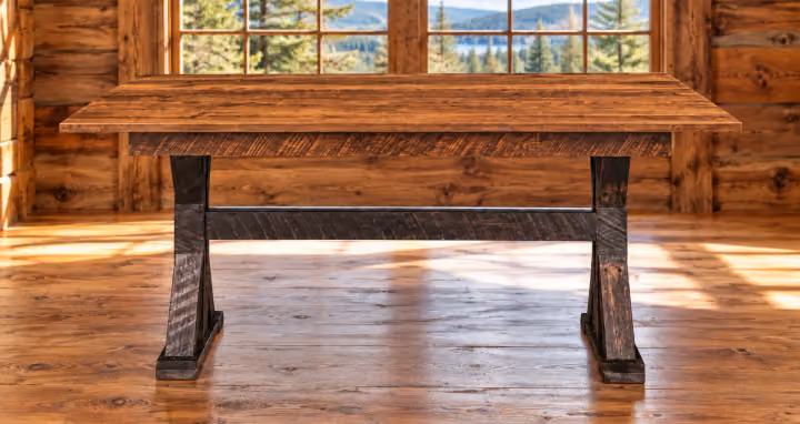 Maple Gap Rough-sawn Maple Convertible Sofa Table