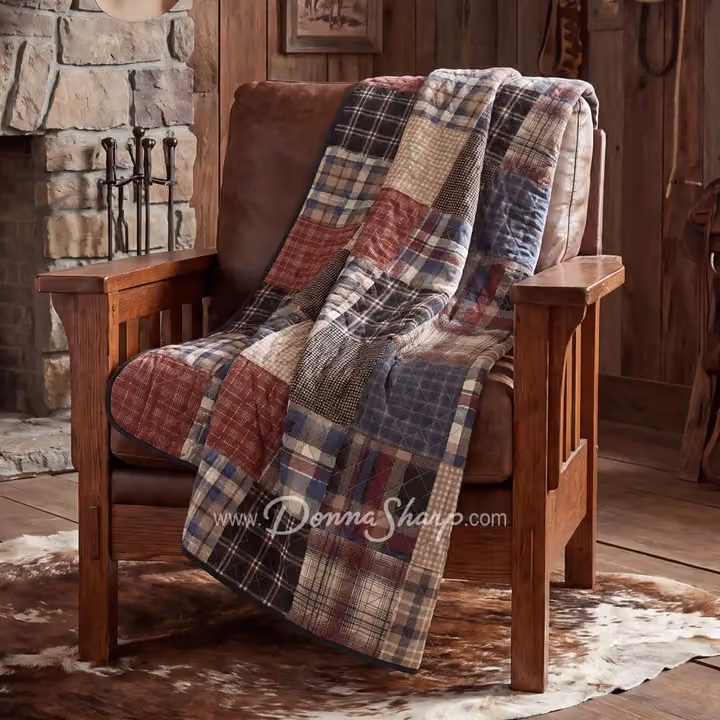 Ranger Cotton Pieced Throw