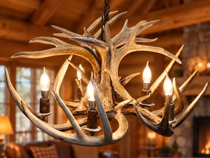 Branchwork Five-Light Chandelier
