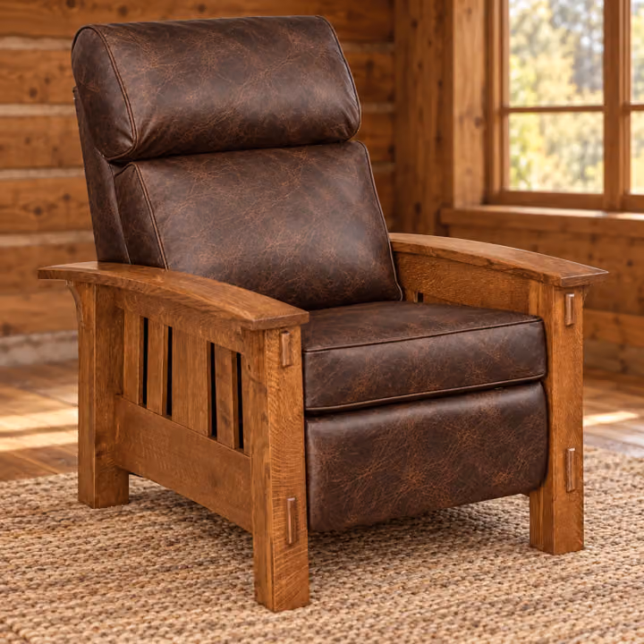 Canyon Forge Inset-Panel Recliner