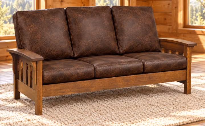 Walnut Hollow Sofa