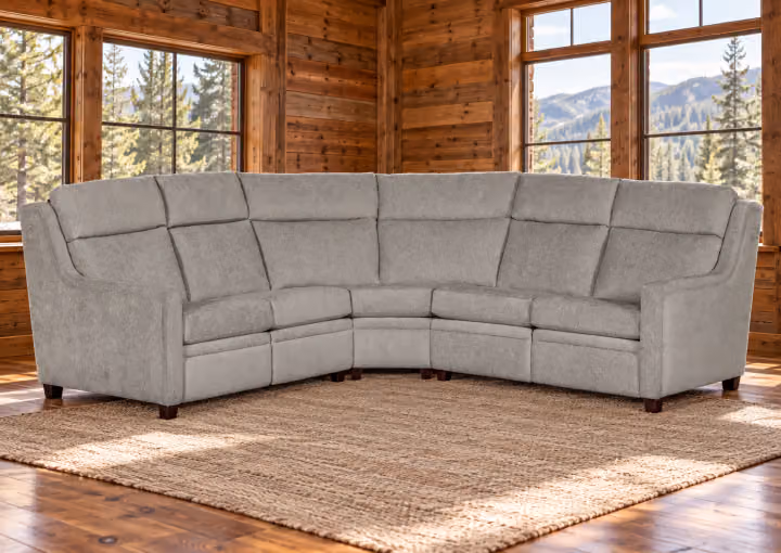 Hearthstone Sleek-Arm Sectional