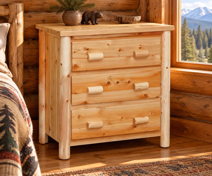 Hearthside Silver Shore 3 Drawer Chest