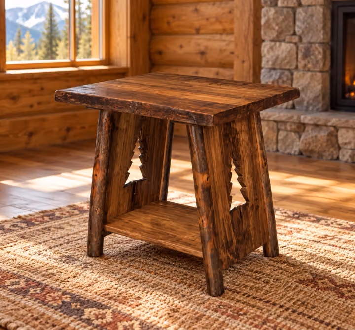 Ridgeline Maple Live-Edge End Table
