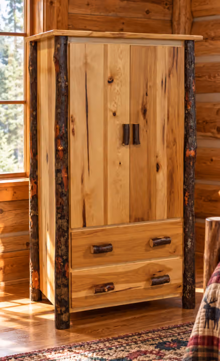 Hearthside Hickory Glen Armoire