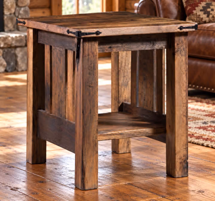Timber Fork End Table