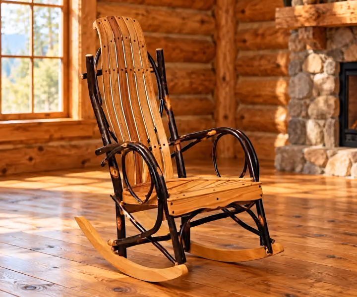 Forest Bend Hickory Youth Rocker