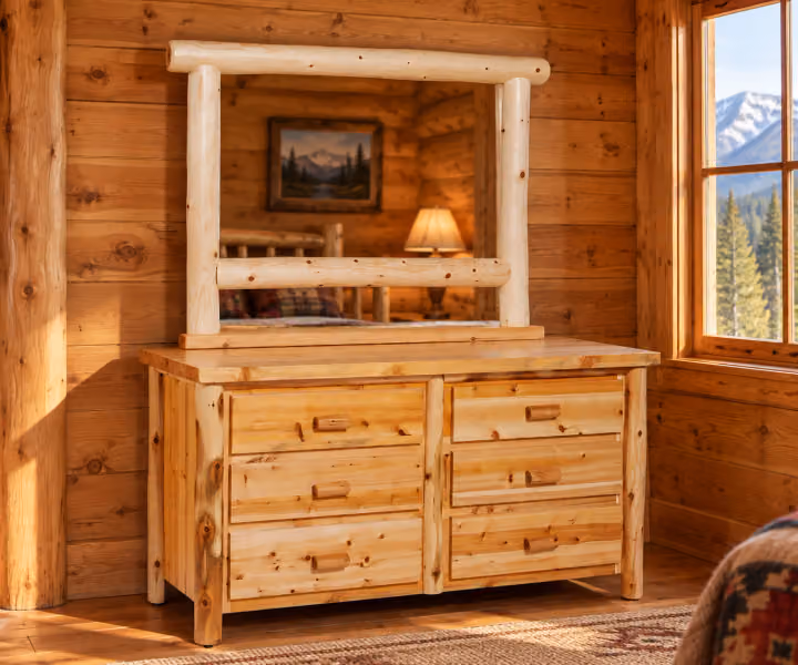 Hearthside Silver Shore 6 Drawer Dresser