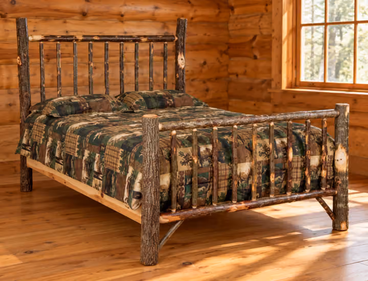 Hemlock Ridge Hickory Craftsman Bed
