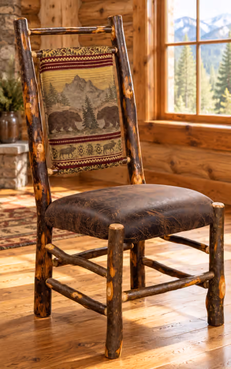 Hearthside Hickory Glen Upholstered Farm Chair