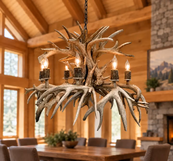 Cedar Crest Whitetail Chandelier