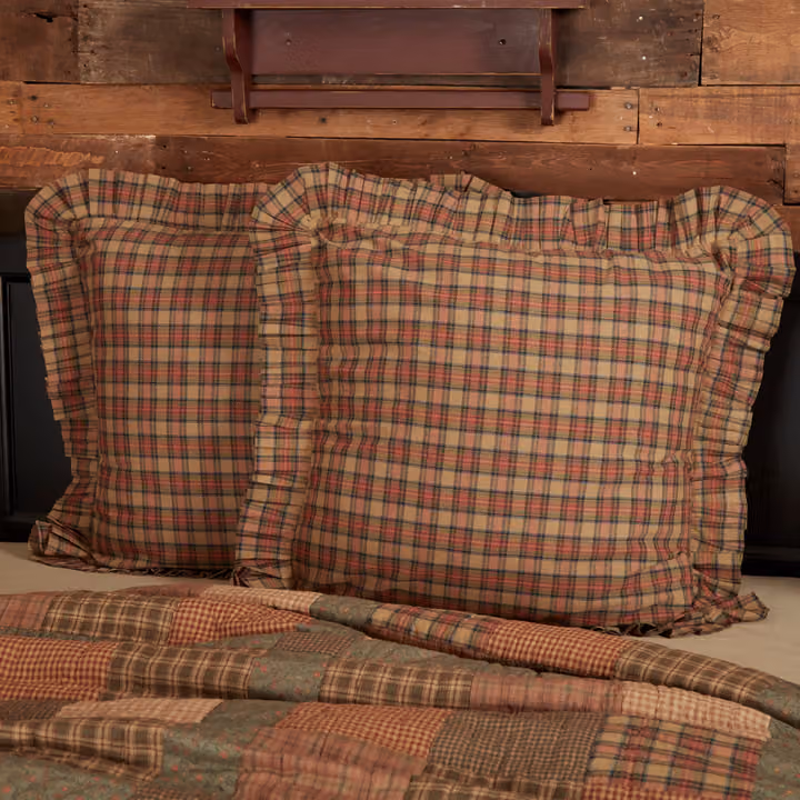 Crosswoods Plaid Euro Sham
