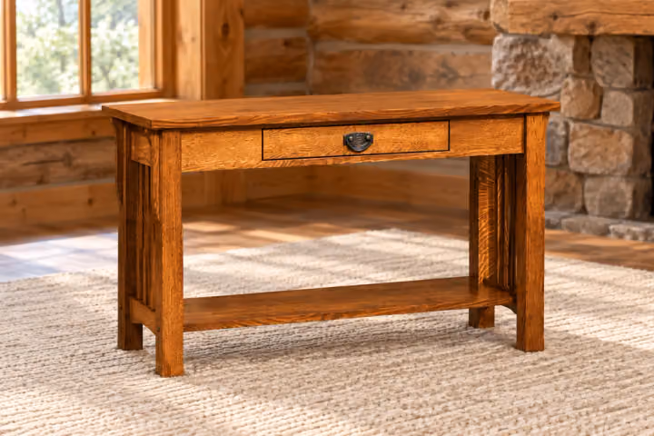 Cedar Crossing 48-Inch Panel Coffee Table