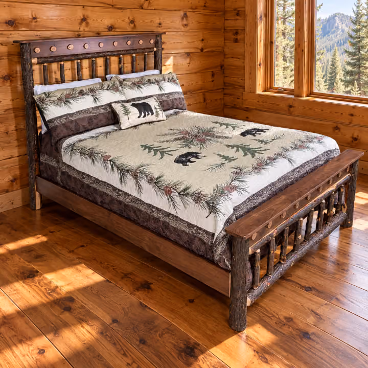 Granite Creek Black Walnut Bed
