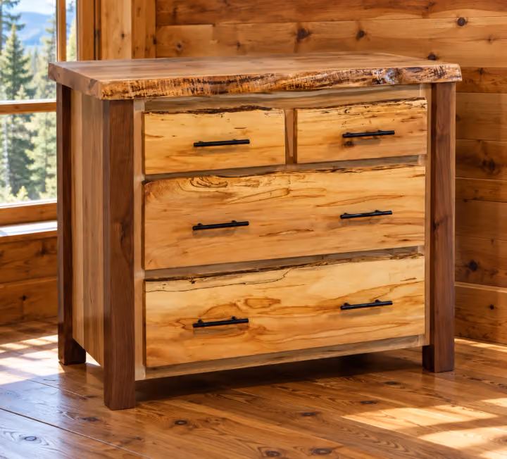 Hearthside Fern Valley 4 Drawer Dresser