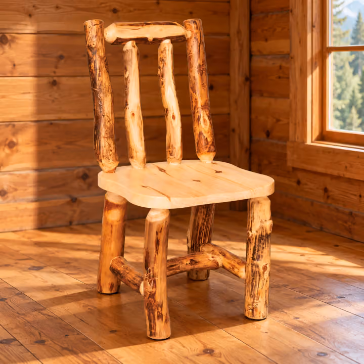 Timber Hollow Aspen Spindle Dining Chair