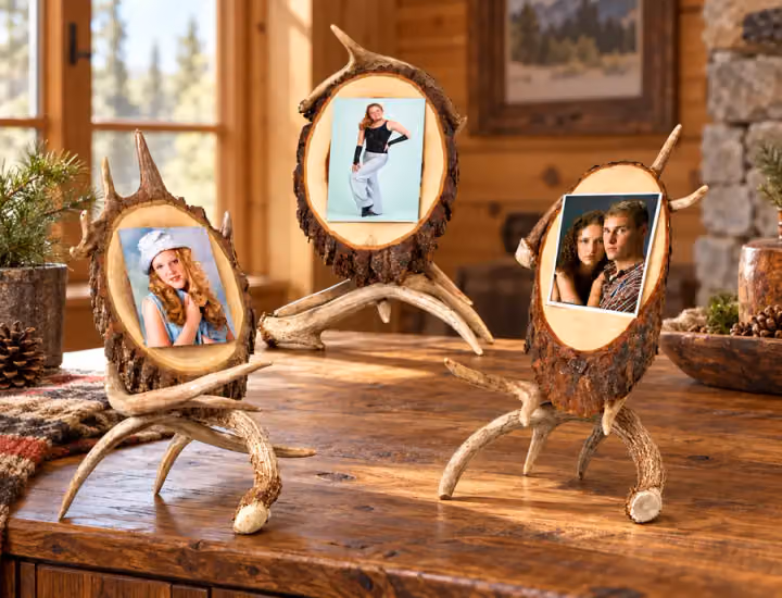 Natural Antler Woodland Photo Frame