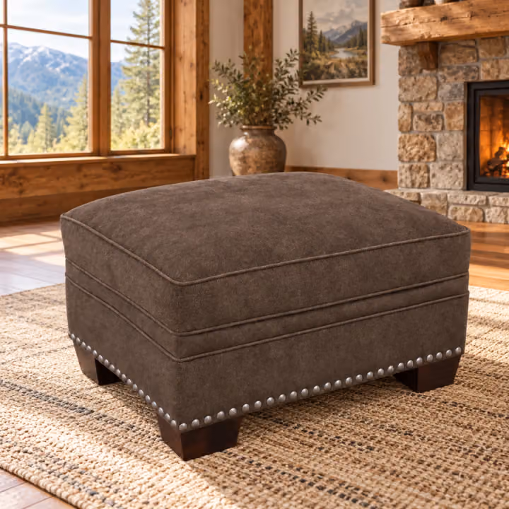 Mountainview Storage Ottoman