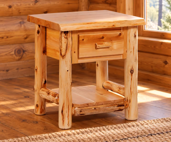 Hearthside Cedar Haven 1 Drawer Nightstand