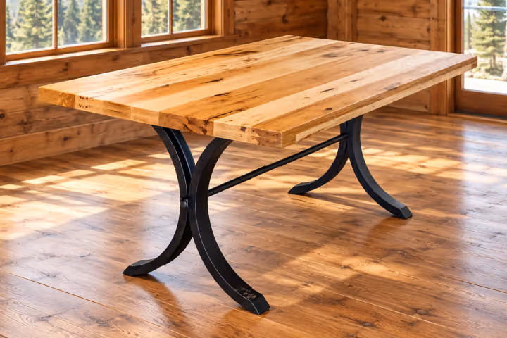 Hearthside Hickory Glen Hickory Dining Table