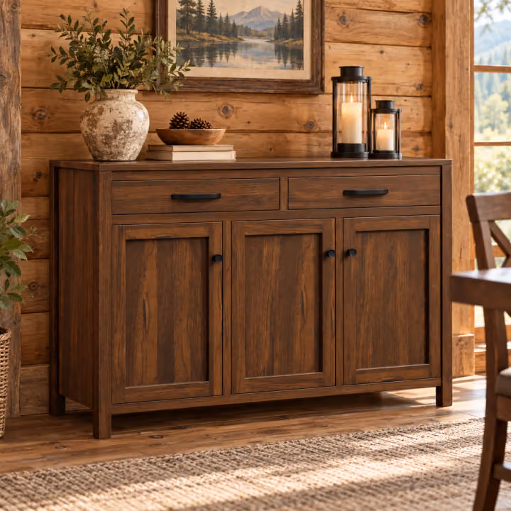 Canyon Brook Three-Door Server