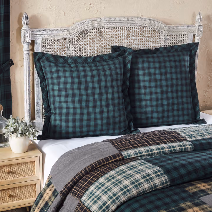 Pine Grove Fabric Euro Sham 26x26