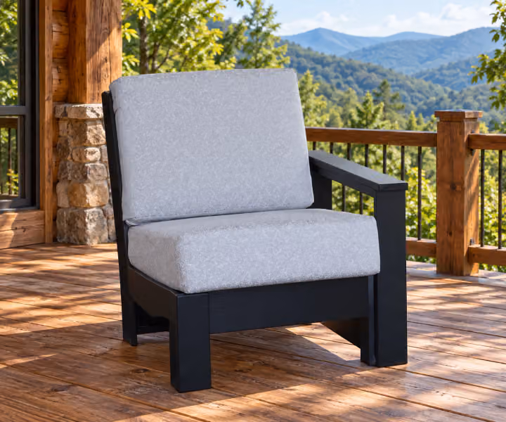 Willow Bay Poly Boardwalk Chair with Lefthand Arm